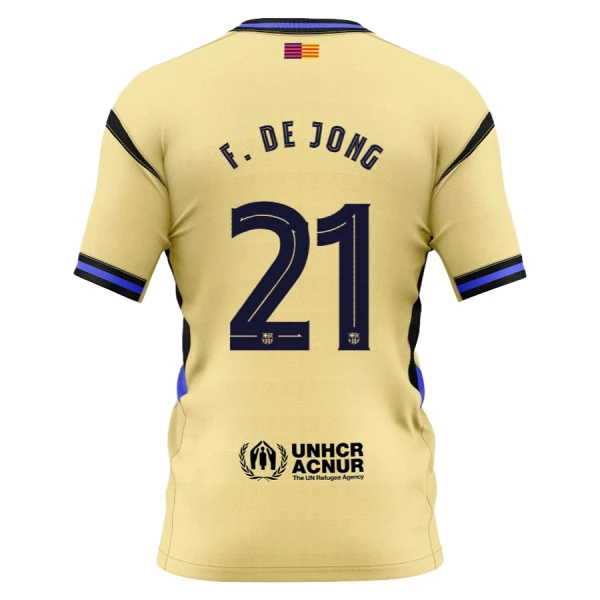FC Barcelona x Kobe Bryant Frenkie de Jong 21 Udebanetrøje 25/26 FC Barcelona x Kobe Bryant Frenkie de Jong 21 Udebanetrøje 25/26