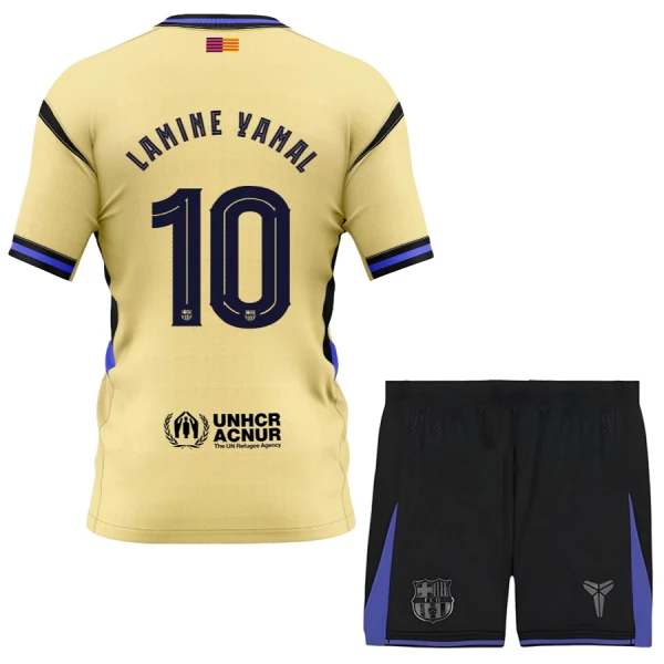FC Barcelona x Kobe Bryant Lamine Yamal 10 Udebanetrøje Barn 25/26 FC Barcelona x Kobe Bryant Lamine Yamal 10 Udebanetrøje Barn 25/26