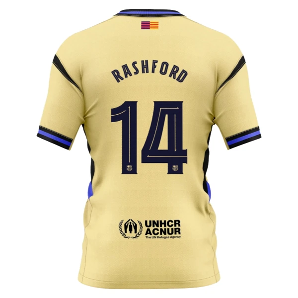 FC Barcelona x Kobe Bryant Marcus Rashford 14 Udebanetrøje 25/26 FC Barcelona x Kobe Bryant Marcus Rashford 14 Udebanetrøje 25/26