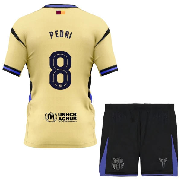 FC Barcelona x Kobe Bryant Pedri 8 Udebanetrøje Barn 25/26 FC Barcelona x Kobe Bryant Pedri 8 Udebanetrøje Barn 25/26