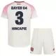 Bayer 04 Leverkusen Piero Hincapie 3 Udebanetrøje Barn 25/26 Bayer 04 Leverkusen Piero Hincapie 3 Udebanetrøje Barn 25/26