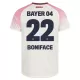 Bayer 04 Leverkusen Victor Boniface 22 Udebanetrøje 25/26 Bayer 04 Leverkusen Victor Boniface 22 Udebanetrøje 25/26