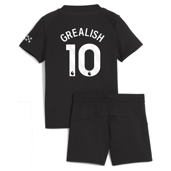 Manchester City Jack Grealish 10 Udebanetrøje Barn 25/26 Manchester City Jack Grealish 10 Udebanetrøje Barn 25/26