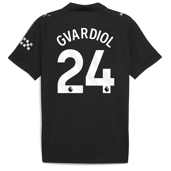 Manchester City Josko Gvardiol 24 Udebanetrøje 25/26 Manchester City Josko Gvardiol 24 Udebanetrøje 25/26