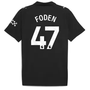 Manchester City Phil Foden 47 Udebanetrøje 25/26