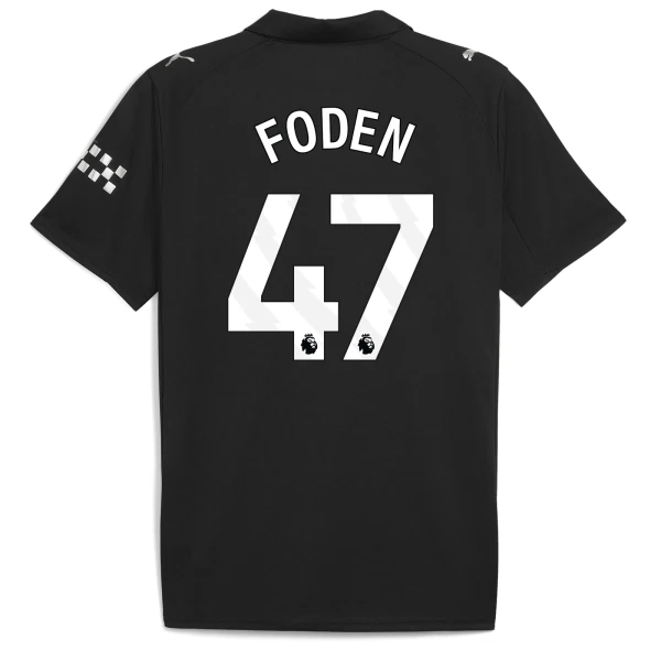 Manchester City Phil Foden 47 Udebanetrøje 25/26 Manchester City Phil Foden 47 Udebanetrøje 25/26