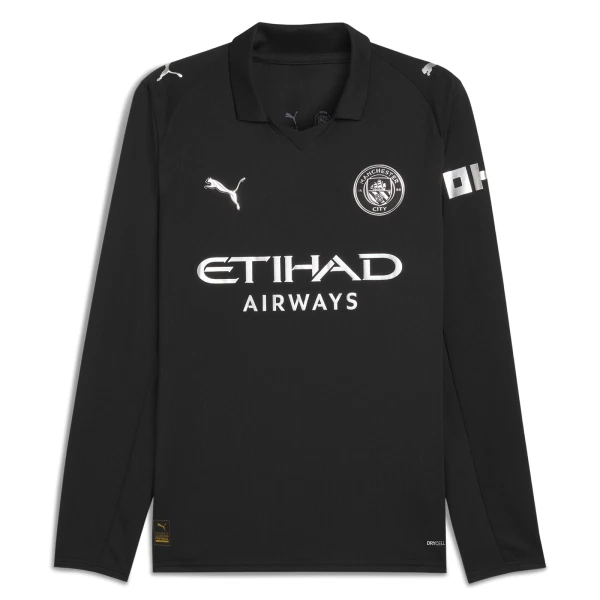 Manchester City Udebanetrøje 25/26 Langærmet Manchester City Udebanetrøje 25/26 Langærmet