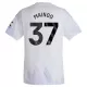 Manchester United Mainoo 37 Udebanetrøje 25/26 Manchester United Mainoo 37 Udebanetrøje 25/26