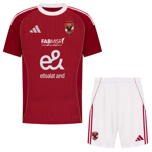 Al Ahly Hjemmebanetrøje Barn 25/26 Al Ahly Hjemmebanetrøje Barn 25/26