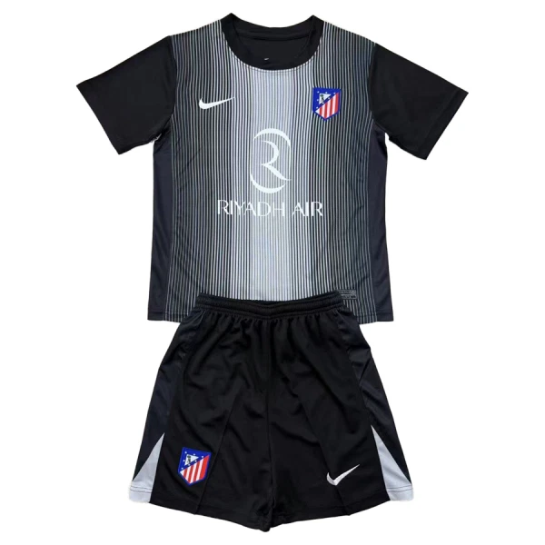 Atlético Madrid Målmand Trøje Barn 25/26 Sort Atlético Madrid Målmand Trøje Barn 25/26 Sort