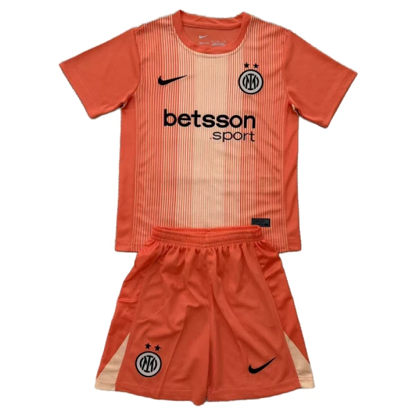 Inter Milan Målmand Trøje Barn 25/26 Orange Inter Milan Målmand Trøje Barn 25/26 Orange