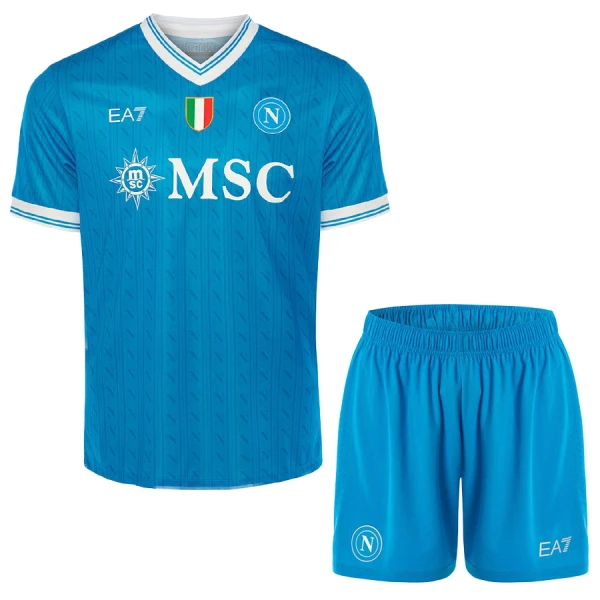 Napoli Hjemmebanetrøje Barn 25/26 Napoli Hjemmebanetrøje Barn 25/26