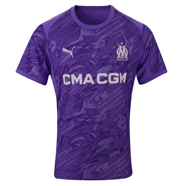 Olympique Marseille Målmand Trøje 25/26 Violet Olympique Marseille Målmand Trøje 25/26 Violet