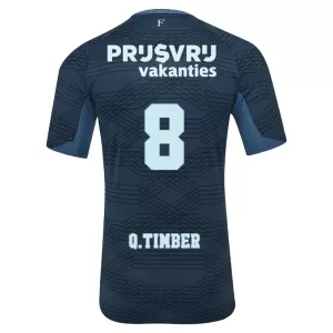 Feyenoord Rotterdam Q. Timber 8 Udebanetrøje 25/26