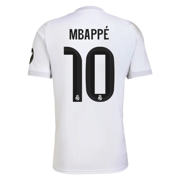 Real Madrid Kylian Mbappé 10 Hjemmebanetrøje 25/26 Real Madrid Kylian Mbappé 10 Hjemmebanetrøje 25/26