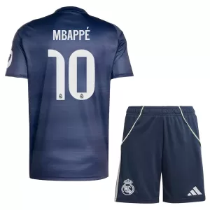 Real Madrid Kylian Mbappé 10 Udebanetrøje Barn 25/26