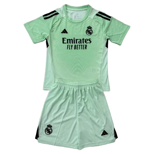 Real Madrid Målmand Trøje Barn 25/26 Grøn Real Madrid Målmand Trøje Barn 25/26 Grøn