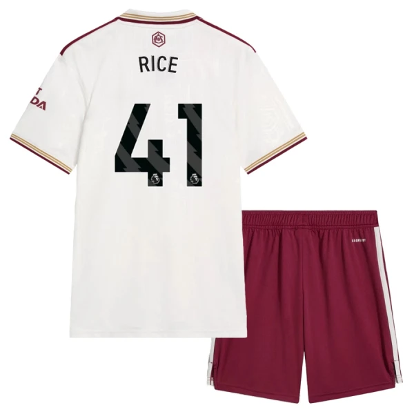 Arsenal Declan Rice 41 3. trøje Barn 25/26 Arsenal Declan Rice 41 3. trøje Barn 25/26
