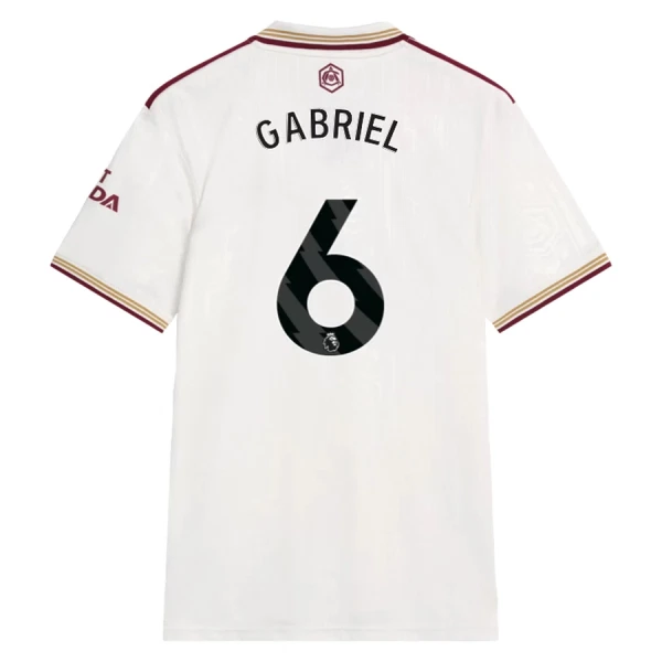 Arsenal Gabriel 6 3. trøje 25/26 Arsenal Gabriel 6 3. trøje 25/26
