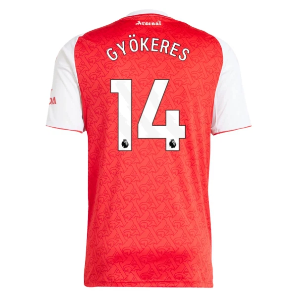 Arsenal Gyokeres 14 Hjemmebanetrøje 25/26 Arsenal Gyokeres 14 Hjemmebanetrøje 25/26