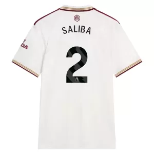 Arsenal Saliba 2 3. trøje 25/26