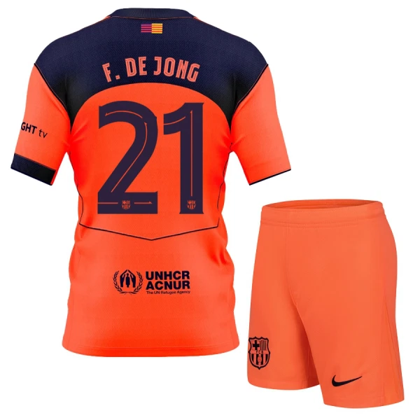 FC Barcelona Frenkie de Jong 21 3. trøje Barn 25/26