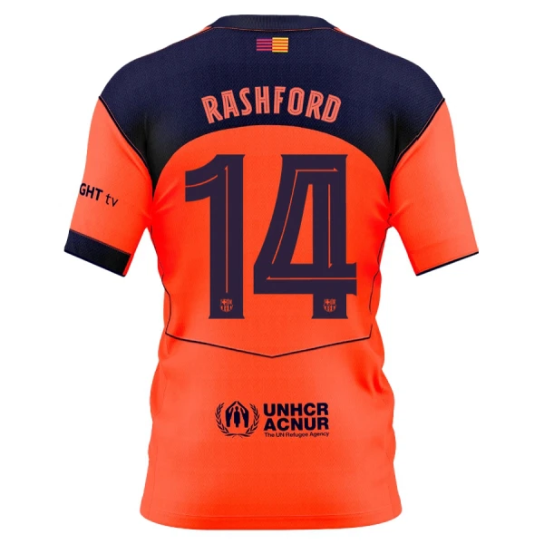 FC Barcelona Marcus Rashford 14 3. trøje 25/26