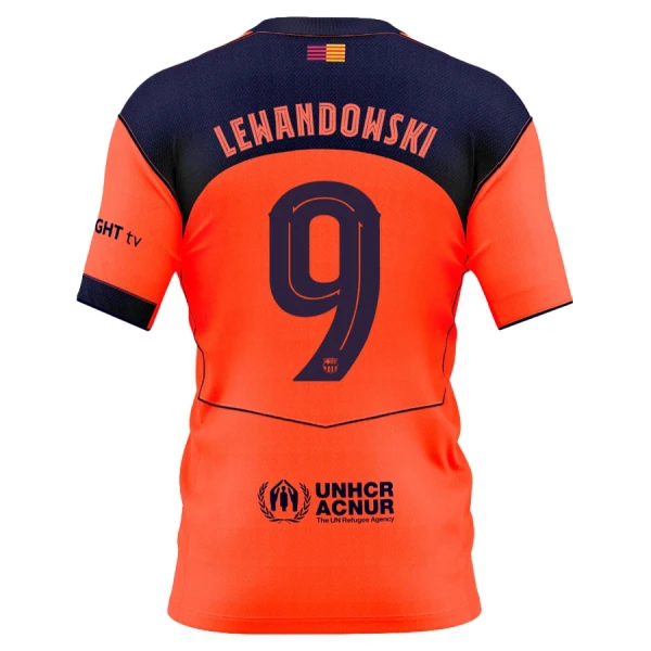 FC Barcelona Robert Lewandowski 9 3. trøje 25/26 FC Barcelona Robert Lewandowski 9 3. trøje 25/26