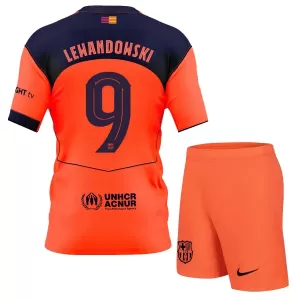 FC Barcelona Robert Lewandowski 9 3. trøje Barn 25/26