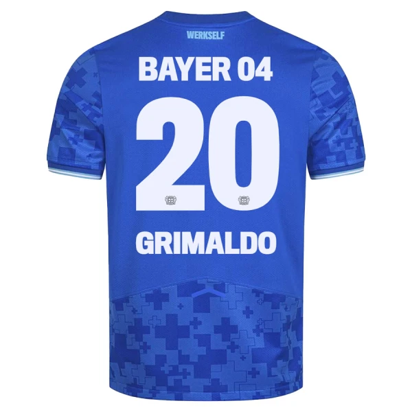 Bayer 04 Leverkusen Alejandro Grimaldo 20 3. trøje 25/26 Bayer 04 Leverkusen Alejandro Grimaldo 20 3. trøje 25/26