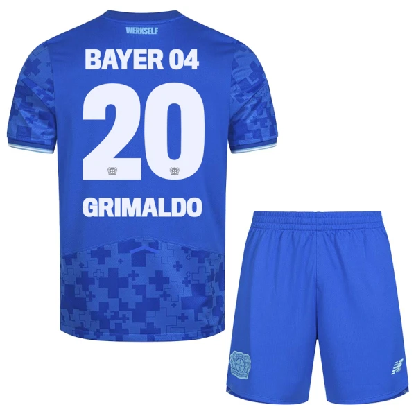 Bayer 04 Leverkusen Alejandro Grimaldo 20 3. trøje Barn 25/26