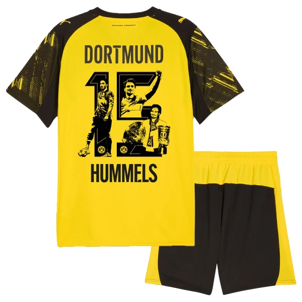 Borussia Dortmund Hummels 15 Hjemmebanetrøje Barn 25/26 Speciel