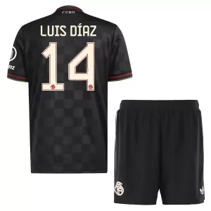 FC Bayern München Luis Díaz 14 3. trøje Barn 25/26