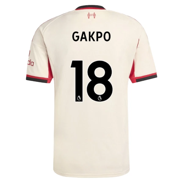 Liverpool Cody Gakpo 18 Udebanetrøje 25/26 Liverpool Cody Gakpo 18 Udebanetrøje 25/26