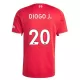 Liverpool Diogo Jota 20 Hjemmebanetrøje 25/26 Liverpool Diogo Jota 20 Hjemmebanetrøje 25/26