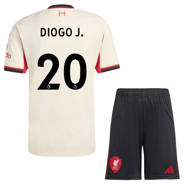 Liverpool Diogo Jota 20 Udebanetrøje Barn 25/26 Liverpool Diogo Jota 20 Udebanetrøje Barn 25/26