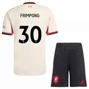 Liverpool Jeremie Frimpong 30 Udebanetrøje Barn 25/26