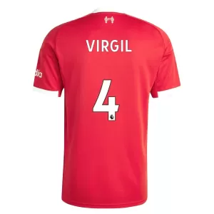 Liverpool Virgil van Dijk 4 Hjemmebanetrøje 25/26