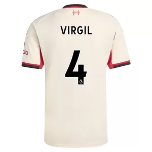 Liverpool Virgil van Dijk 4 Udebanetrøje 25/26