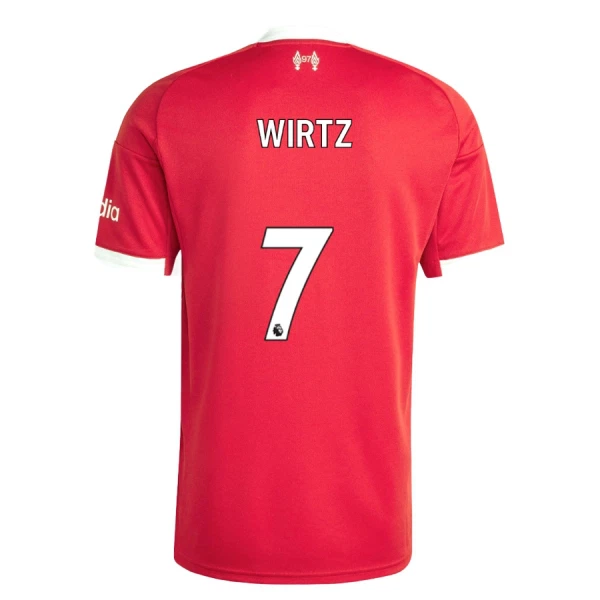 Liverpool Wirtz 7 Hjemmebanetrøje 25/26 Liverpool Wirtz 7 Hjemmebanetrøje 25/26