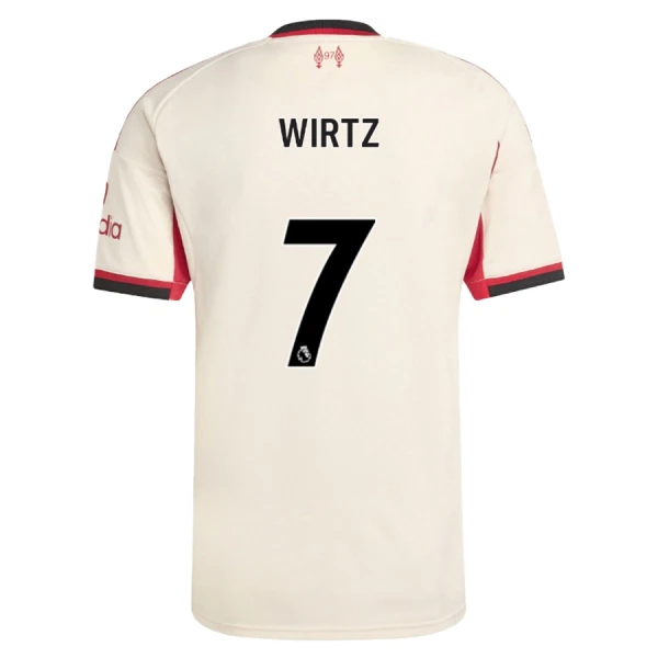 Liverpool Wirtz 7 Udebanetrøje 25/26 Liverpool Wirtz 7 Udebanetrøje 25/26