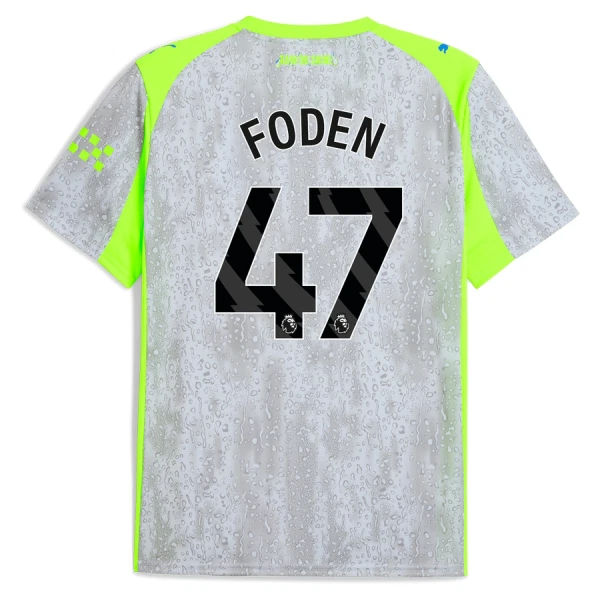 Manchester City Phil Foden 47 3. trøje 25/26