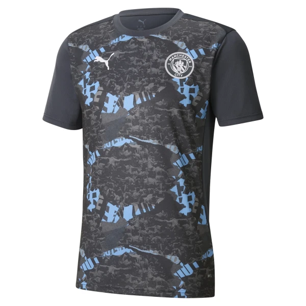 Manchester City Pre-Match Trøje 25/26 Sort Manchester City Pre-Match Trøje 25/26 Sort