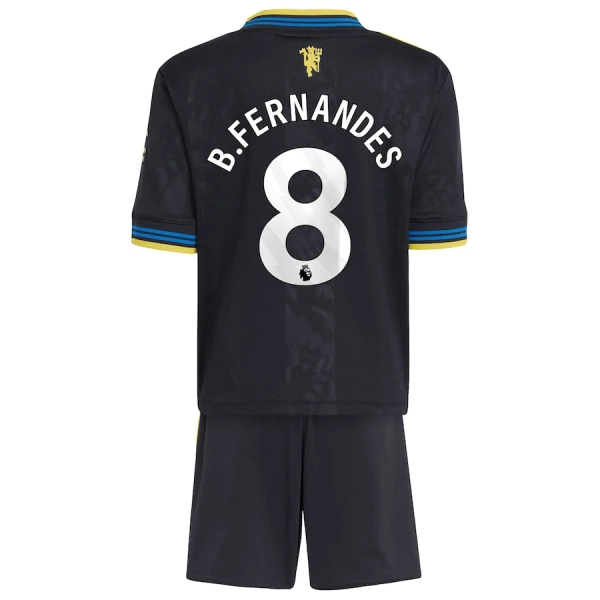 Manchester United Bruno Fernandes 8 3. trøje Barn 25/26