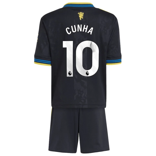 Manchester United Cunha 10 3. trøje Barn 25/26