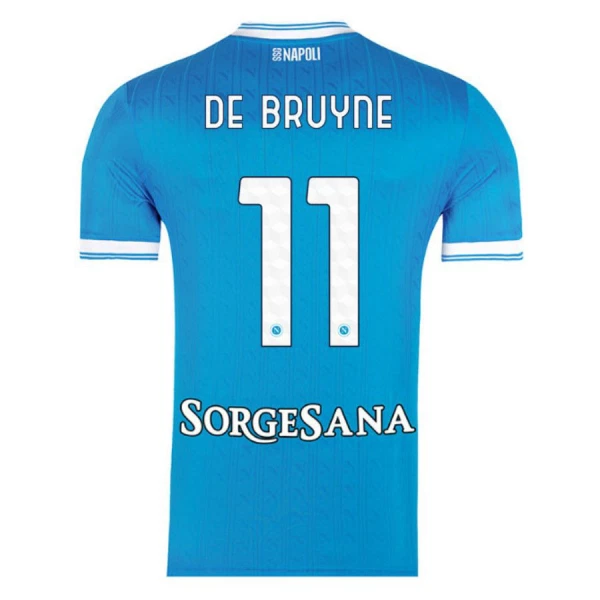 Napoli Kevin De Bruyne 11 Hjemmebanetrøje 25/26 Napoli Kevin De Bruyne 11 Hjemmebanetrøje 25/26