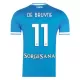 Napoli Kevin De Bruyne 11 Hjemmebanetrøje 25/26 Napoli Kevin De Bruyne 11 Hjemmebanetrøje 25/26
