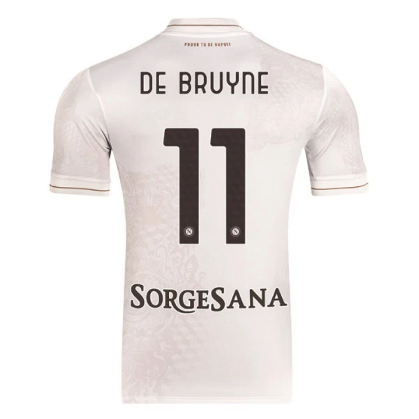 Napoli Kevin De Bruyne 11 Udebanetrøje 25/26 Napoli Kevin De Bruyne 11 Udebanetrøje 25/26