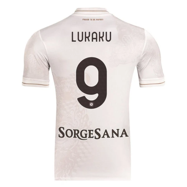 Napoli Romelu Lukaku 9 Udebanetrøje 25/26 Napoli Romelu Lukaku 9 Udebanetrøje 25/26