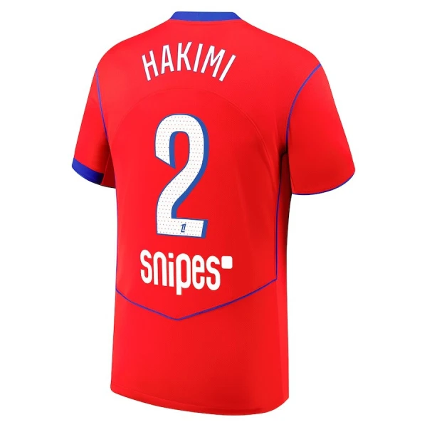 Paris Saint-Germain Achraf Hakimi 2 3. trøje 25/26 Paris Saint-Germain Achraf Hakimi 2 3. trøje 25/26